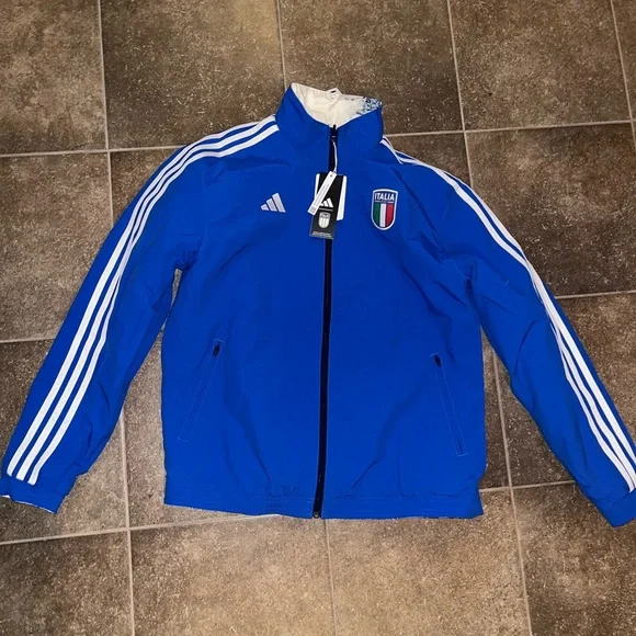 Adidas italia anthem reversible jacket - Picture 3 of 4